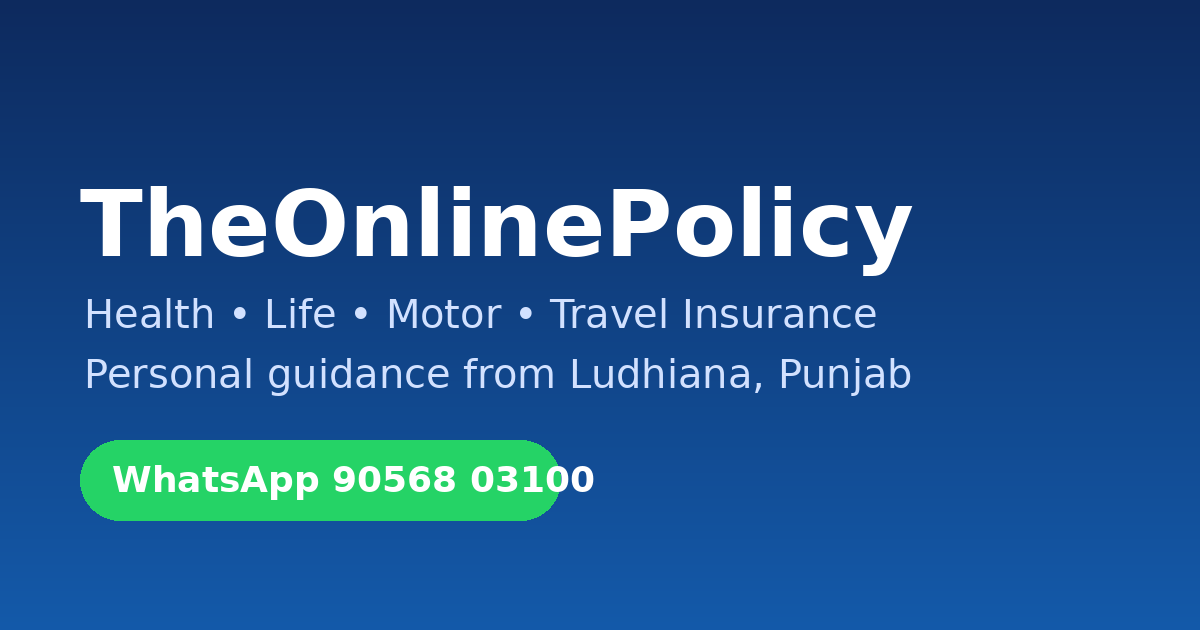 The Online Policy - Best Insurance Advisor In Ludhiana logo